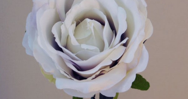 Artificial Rose Earl Grey 63cm R540 M3